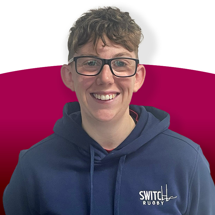 Vicky Mansell, RFU qualified coach at Switch Rugby headshot.